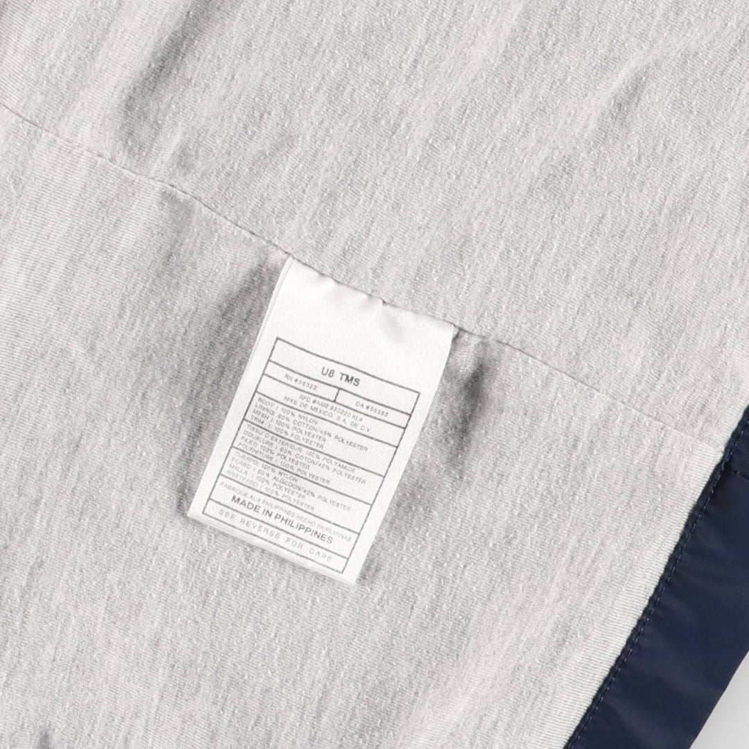 90'S Nike NIKE Nylon Jacket Men's M Size Vintage Nylon navy blue type Vintage Second Hand