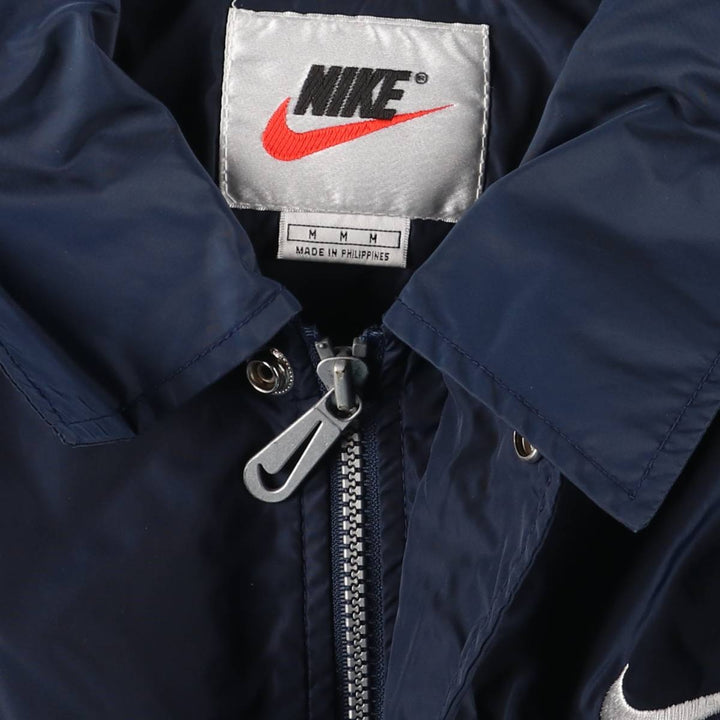 90'S Nike NIKE Nylon Jacket Men's M Size Vintage Nylon navy blue type Vintage Second Hand