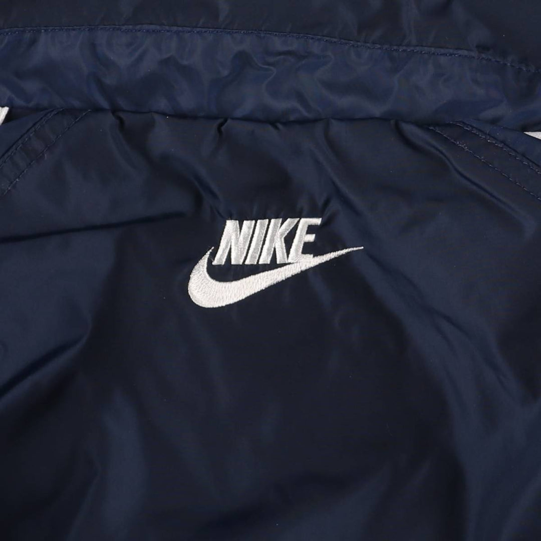 90'S Nike NIKE Nylon Jacket Men's M Size Vintage Nylon navy blue type Vintage Second Hand