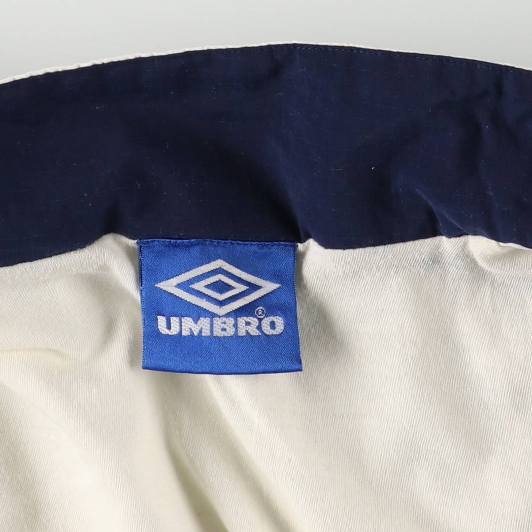 90'S Umbro Windbreaker Men's XL Vintage polyester white type Vintage Second Hand