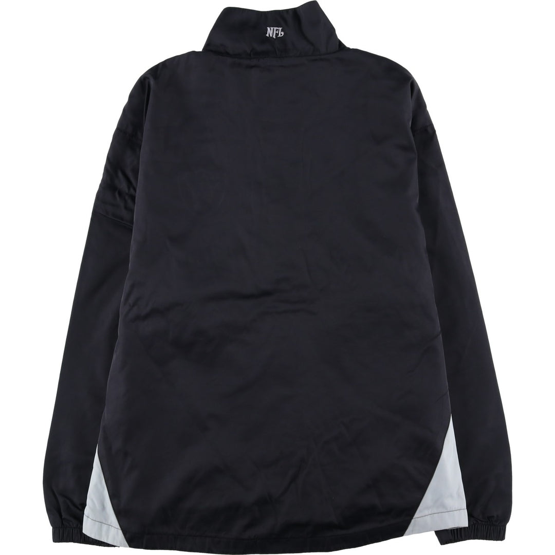 NFL LAS VEGAS RAIDERS Nylon Jacket, Men's, Size XL Nylon black type Vintage Second Hand