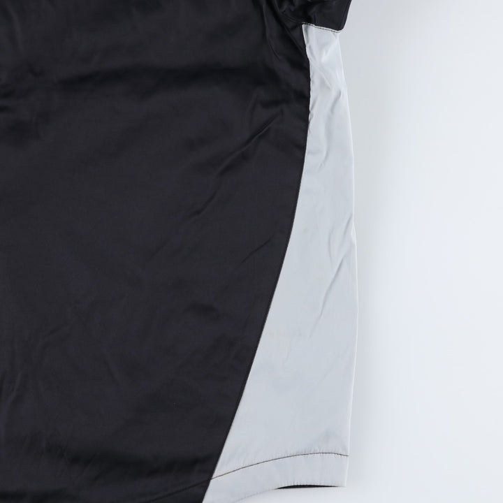 NFL LAS VEGAS RAIDERS Nylon Jacket, Men's, Size XL Nylon black type Vintage Second Hand