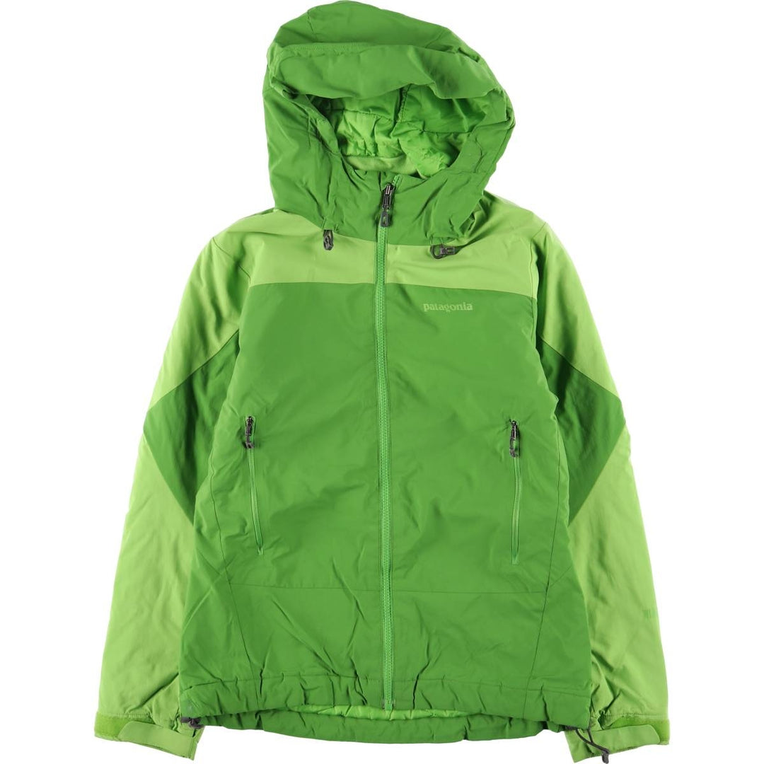 Patagonia 83895FA11 Padded Mountain Parka Shell Jacket Puffer Jacket Women's Size Small Nylon green type yellow green Vintage Second Hand
