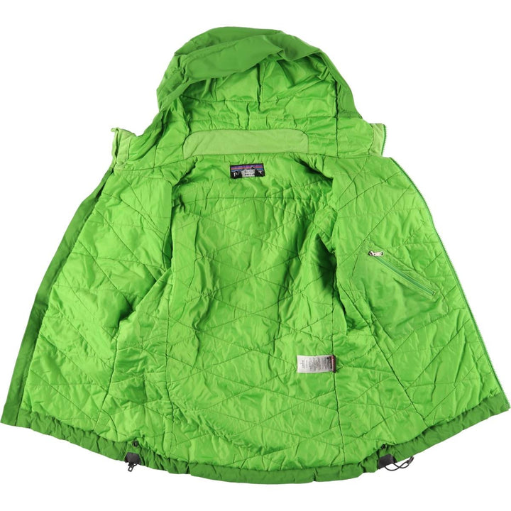 Patagonia 83895FA11 Padded Mountain Parka Shell Jacket Puffer Jacket Women's Size Small Nylon green type yellow green Vintage Second Hand