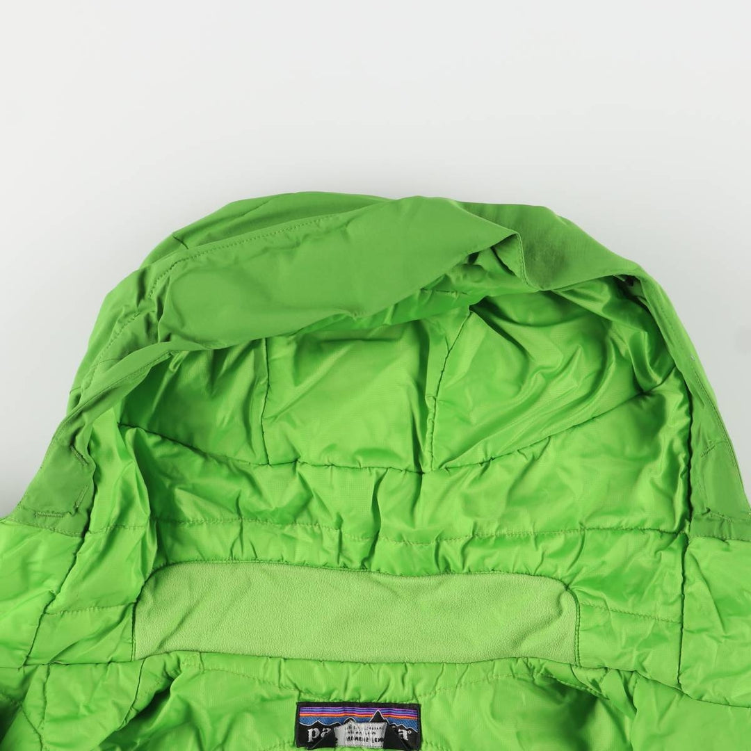 Patagonia 83895FA11 Padded Mountain Parka Shell Jacket Puffer Jacket Women's Size Small Nylon green type yellow green Vintage Second Hand