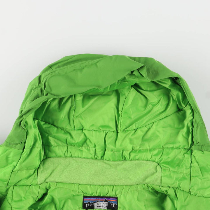 Patagonia 83895FA11 Padded Mountain Parka Shell Jacket Puffer Jacket Women's Size Small Nylon green type yellow green Vintage Second Hand