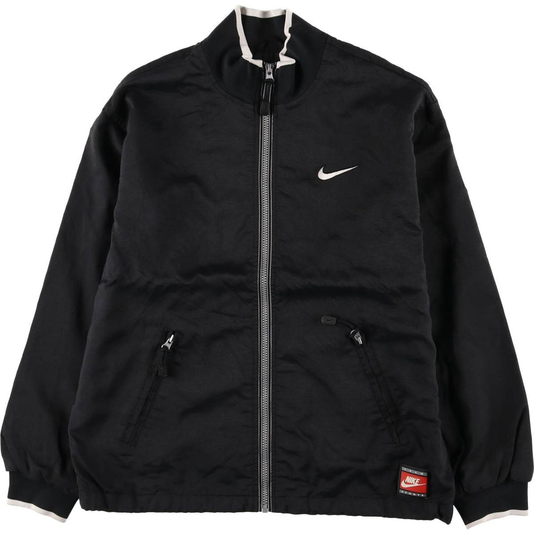 90'S Nike NIKE Nylon Jacket Men's S Size Vintage Nylon black type Vintage Second Hand