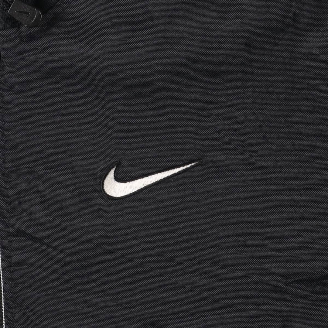 90'S Nike NIKE Nylon Jacket Men's S Size Vintage Nylon black type Vintage Second Hand