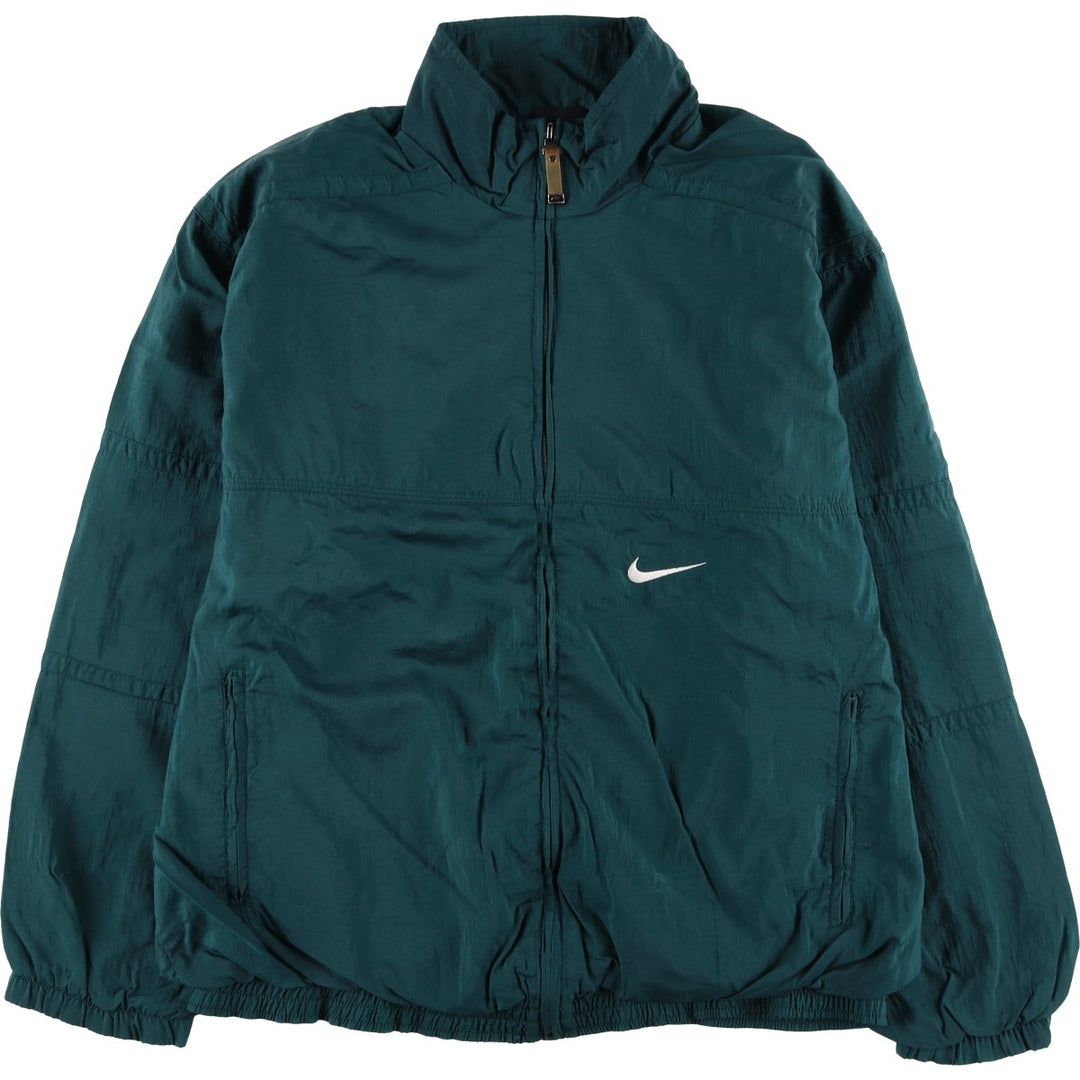90'S Nike Windbreaker Men's Size L Vintage polyester green type Vintage Second Hand