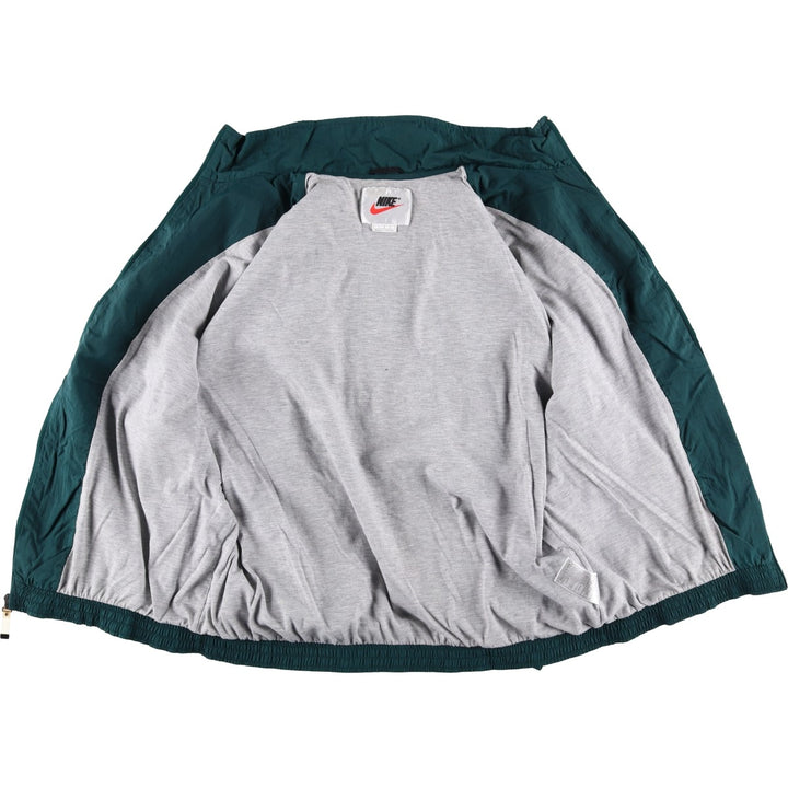 90'S Nike Windbreaker Men's Size L Vintage polyester green type Vintage Second Hand