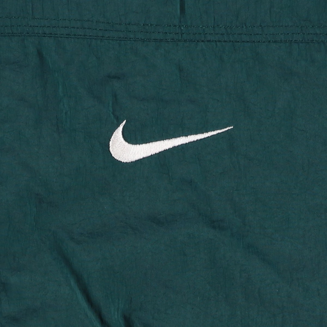 90'S Nike Windbreaker Men's Size L Vintage polyester green type Vintage Second Hand