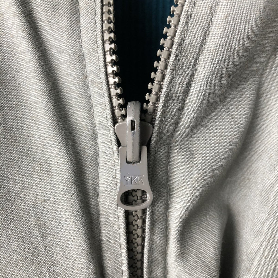 Lacoste Reversible Corduroy Harrington Jacket, Swing Top, Men's Size Medium cotton turquoise blue Vintage Second Hand