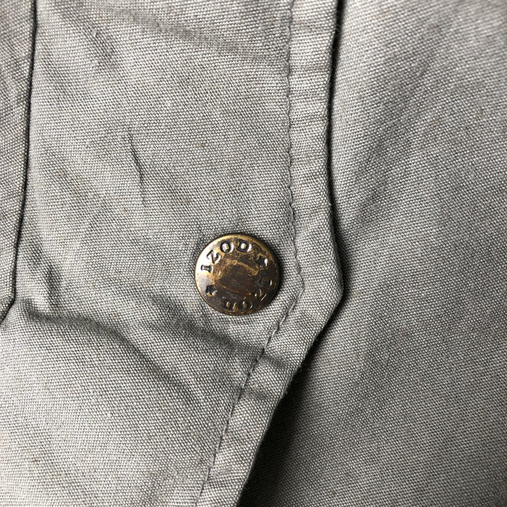 Lacoste Reversible Corduroy Harrington Jacket, Swing Top, Men's Size Medium cotton turquoise blue Vintage Second Hand