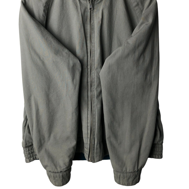 Lacoste Reversible Corduroy Harrington Jacket, Swing Top, Men's Size Medium cotton turquoise blue Vintage Second Hand