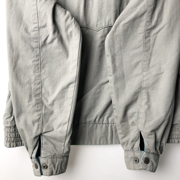 Lacoste Reversible Corduroy Harrington Jacket, Swing Top, Men's Size Medium cotton turquoise blue Vintage Second Hand