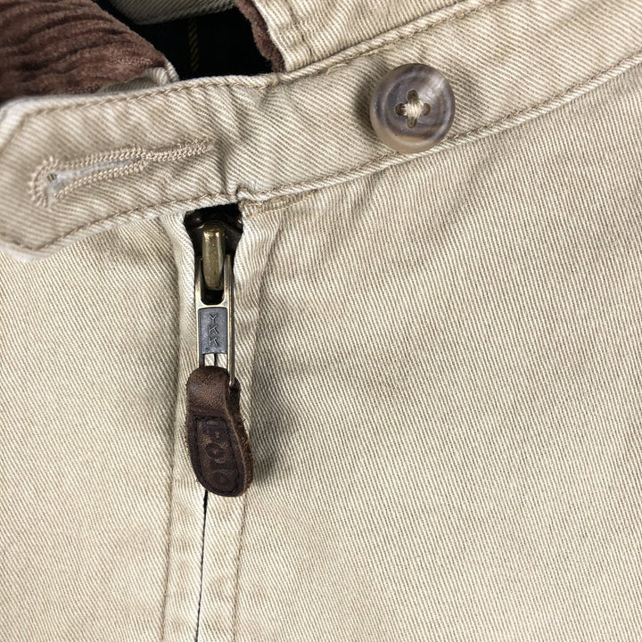 Ralph Lauren POLO by Ralph Lauren Swing Top Sports Jacket Men's XXL cotton Beige type Vintage Second Hand