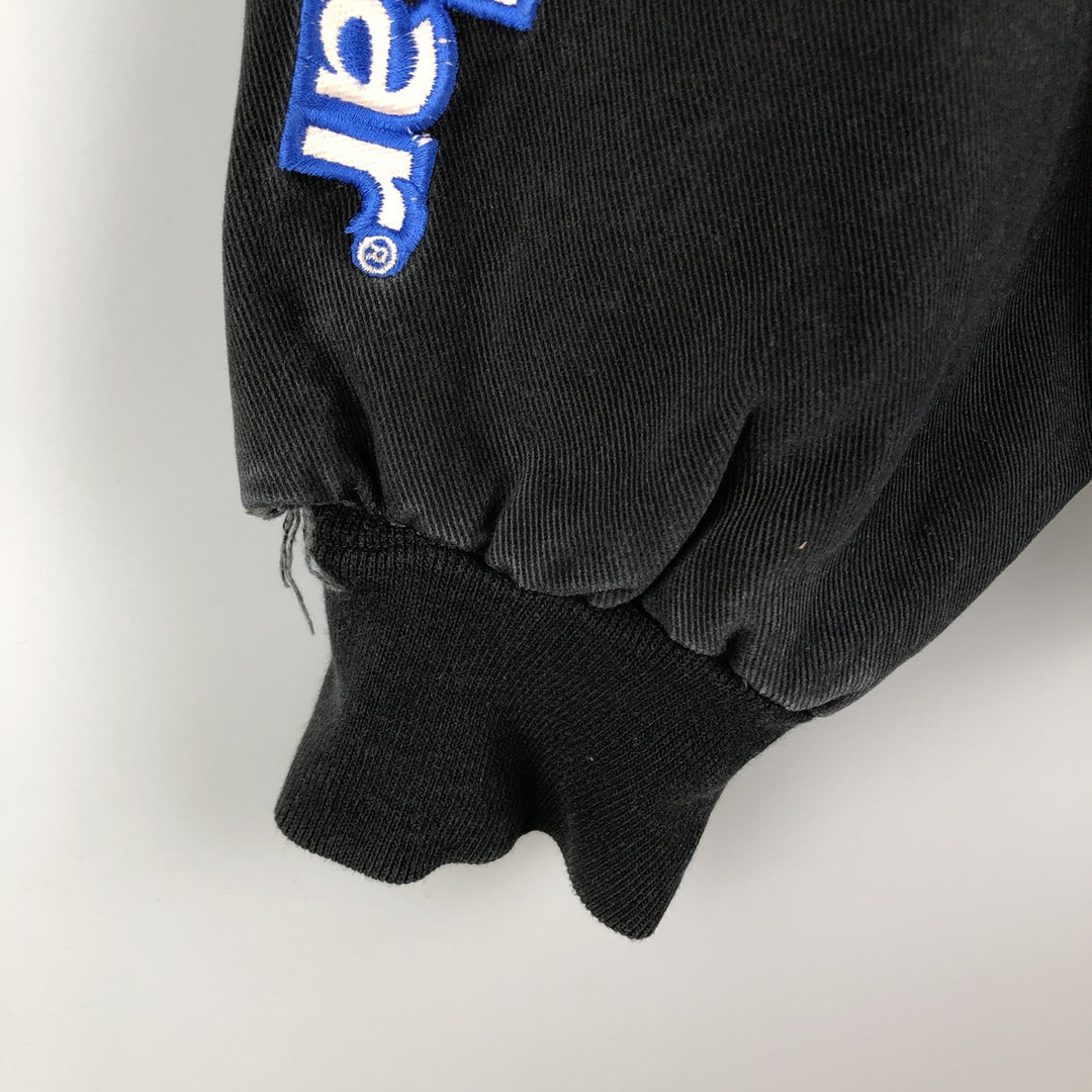 90s-00'S JH Design Oversized Racing Jacket, Men's XXXL cotton black type Vintage Second Hand