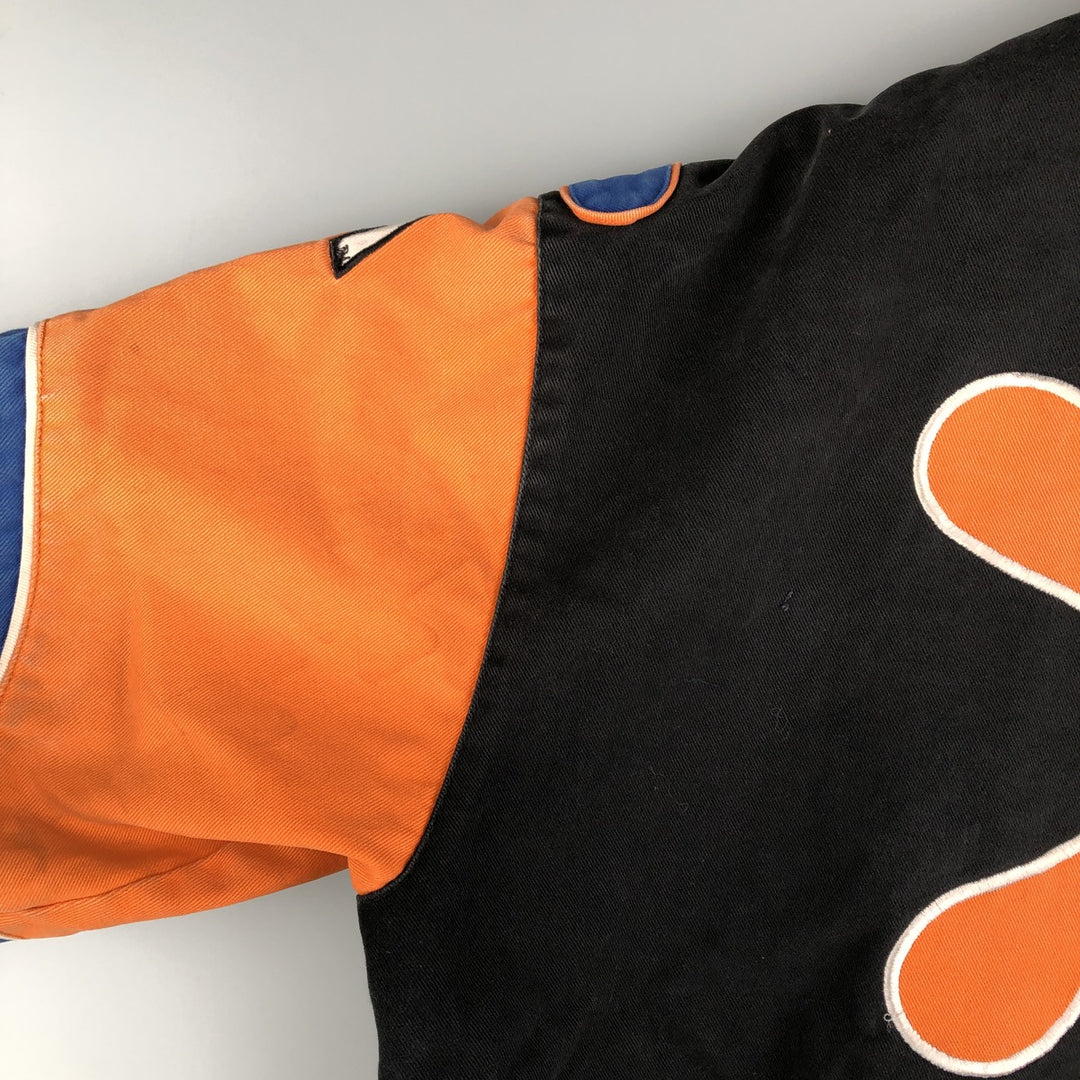 90s-00'S JH Design Oversized Racing Jacket, Men's XXXL cotton black type Vintage Second Hand