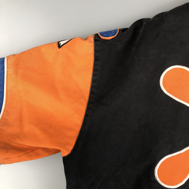 90s-00'S JH Design Oversized Racing Jacket, Men's XXXL cotton black type Vintage Second Hand