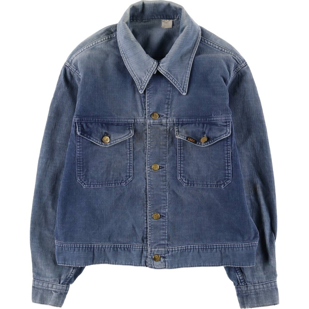 Lee Corduroy Jacket, Men's Size L unclear blue type Vintage Second Hand