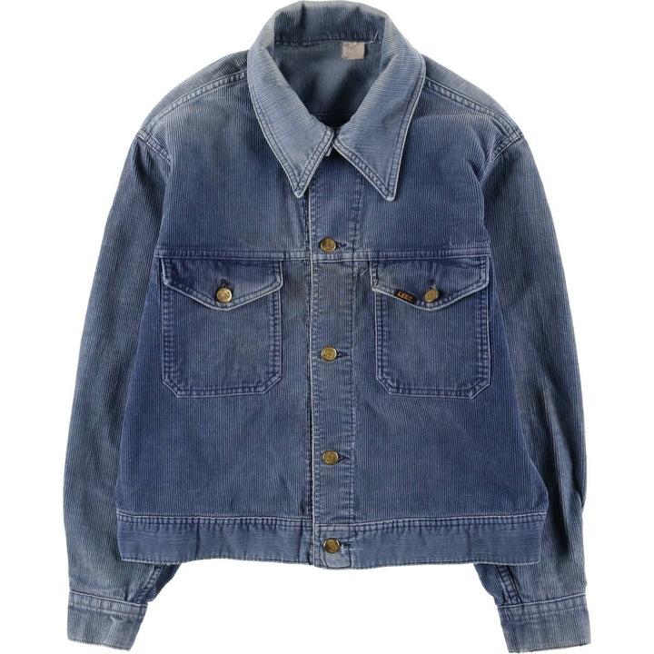 Lee Corduroy Jacket, Men's Size L unclear blue type Vintage Second Hand
