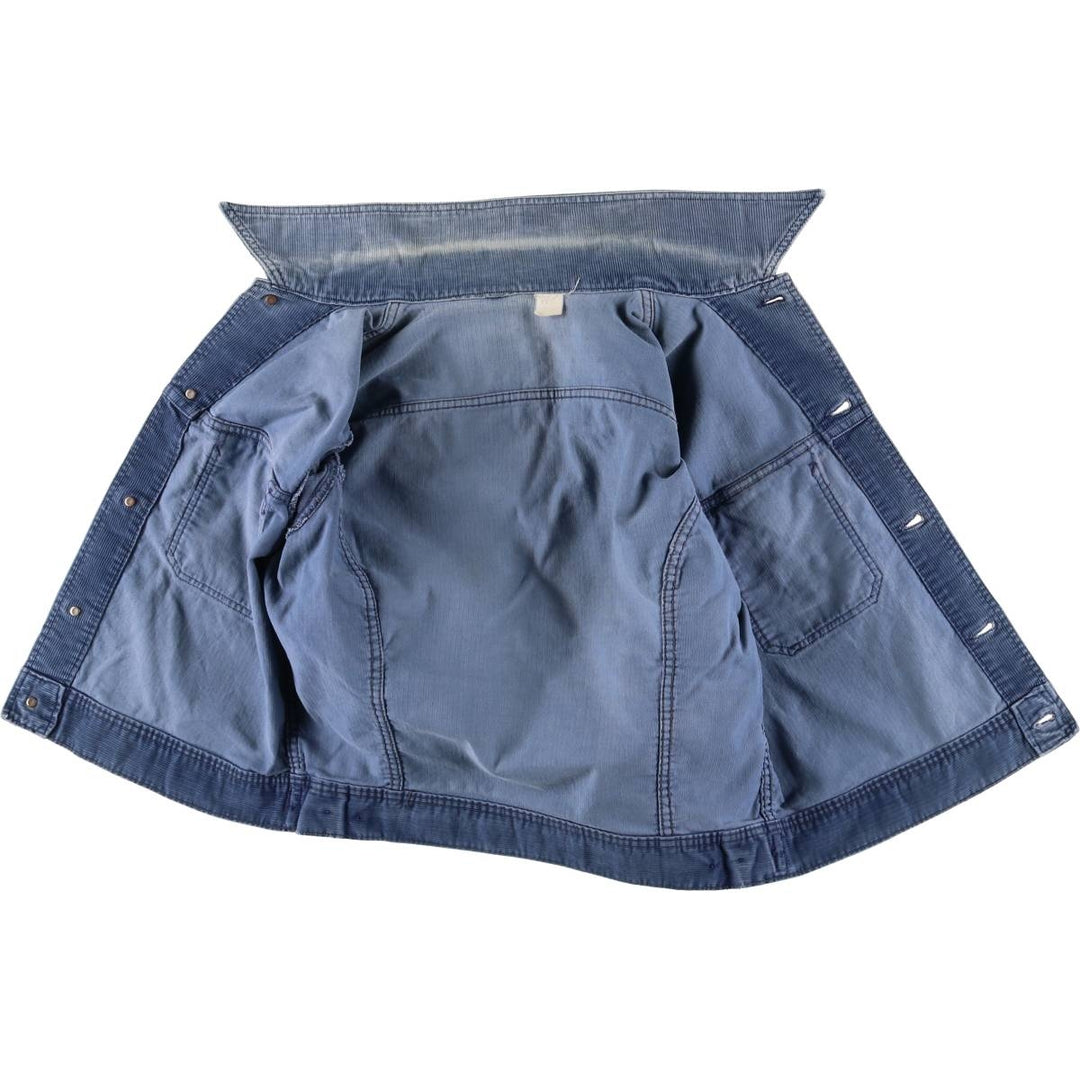 Lee Corduroy Jacket, Men's Size L unclear blue type Vintage Second Hand