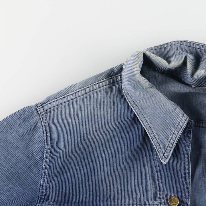 Lee Corduroy Jacket, Men's Size L unclear blue type Vintage Second Hand