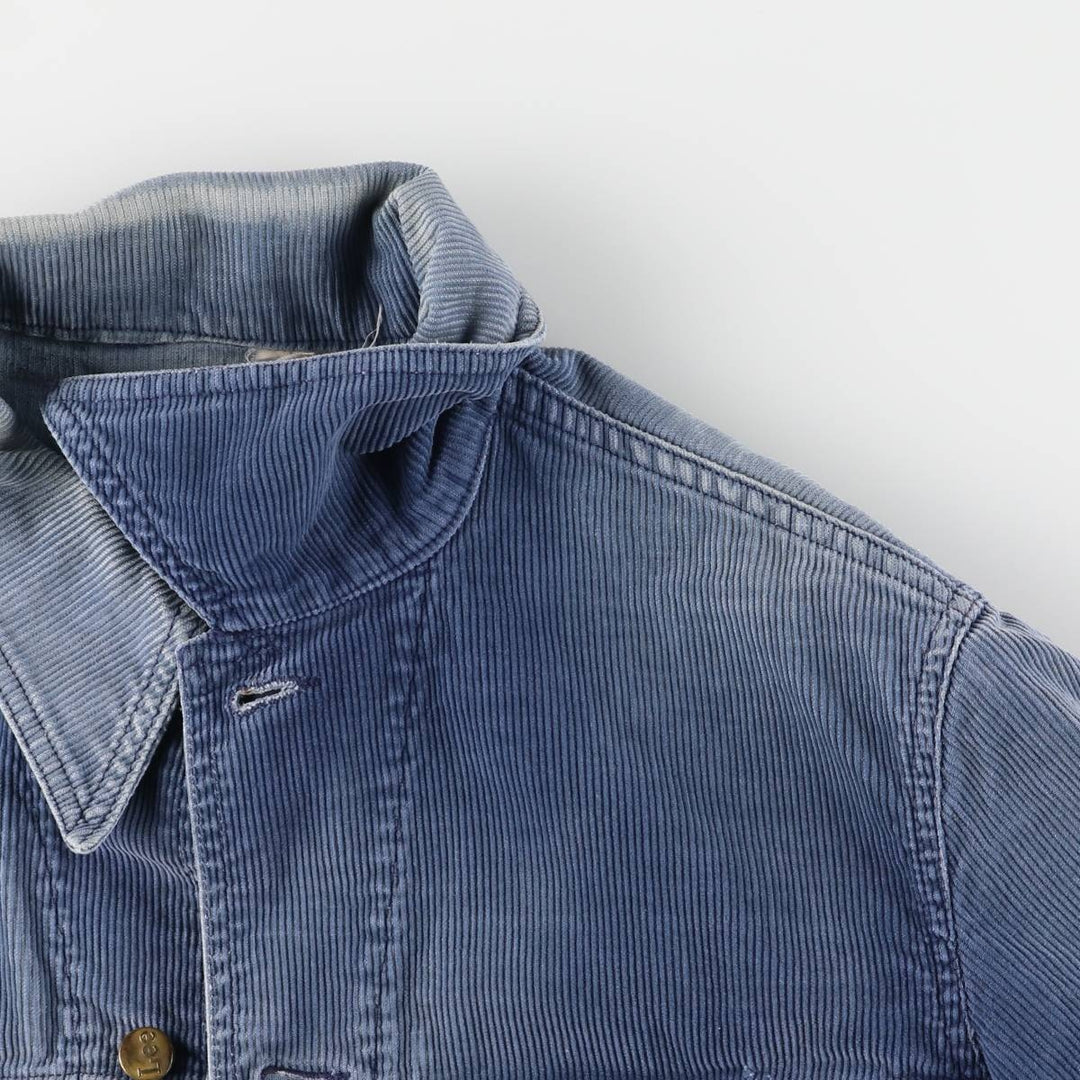 Lee Corduroy Jacket, Men's Size L unclear blue type Vintage Second Hand