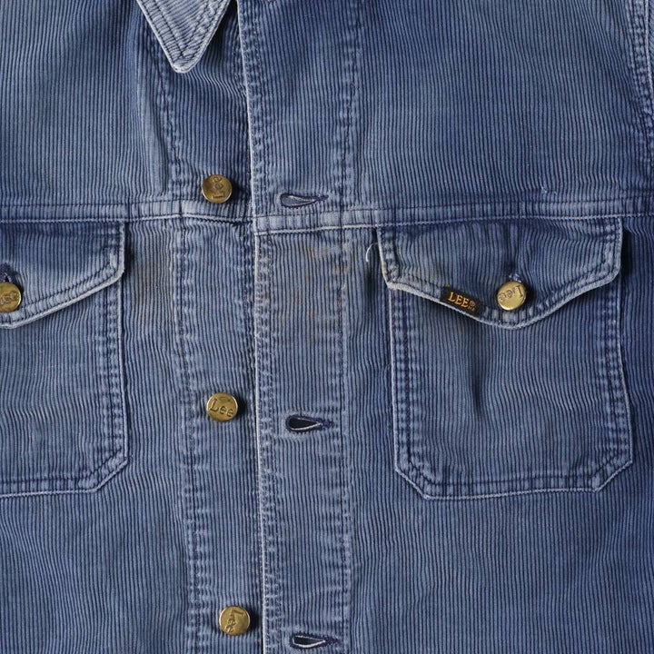 Lee Corduroy Jacket, Men's Size L unclear blue type Vintage Second Hand
