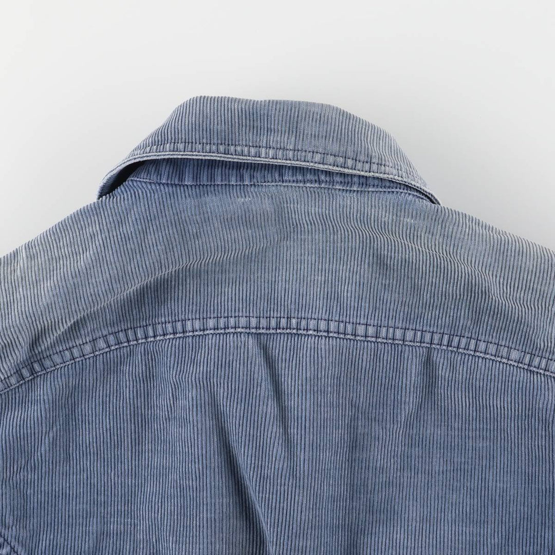 Lee Corduroy Jacket, Men's Size L unclear blue type Vintage Second Hand