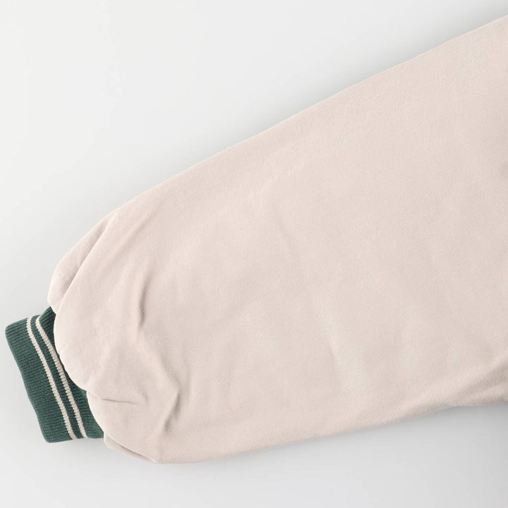 MIRAGE Padded Varsity Jacket, Men's Size L, Vintage cotton green type Vintage Second Hand