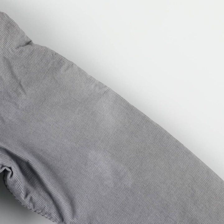 Levi's 71550-5419 Euro Model Trucker Jacket, Padded Corduroy Boa Jacket, Men's Size Medium cotton gray type Vintage Second Hand