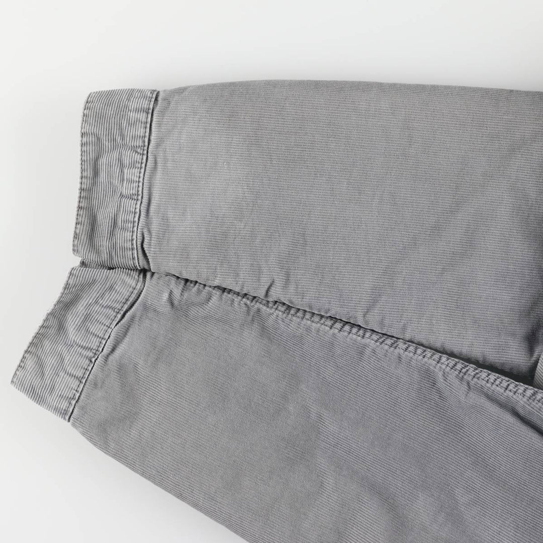 Levi's 71550-5419 Euro Model Trucker Jacket, Padded Corduroy Boa Jacket, Men's Size Medium cotton gray type Vintage Second Hand