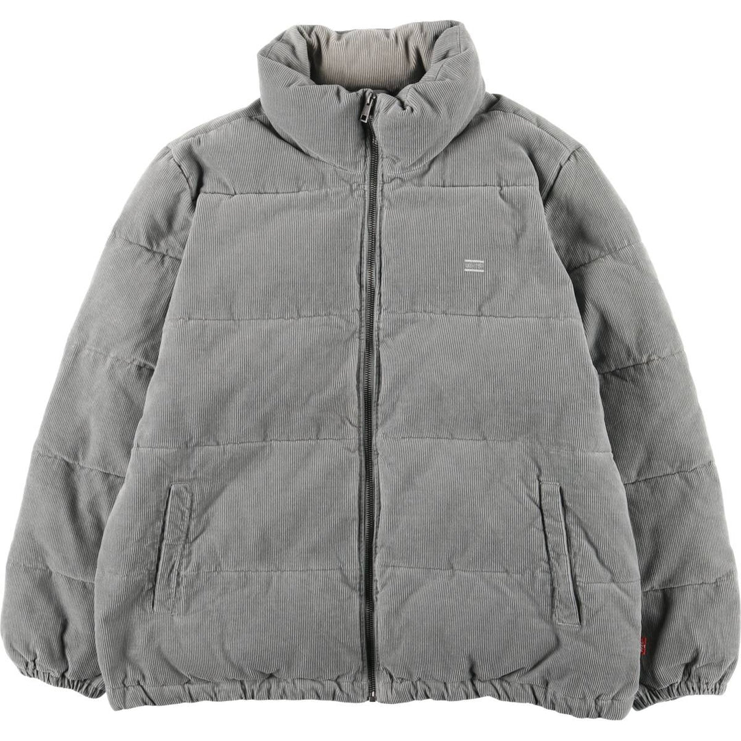 Levi's padded corduroy jacket, men's size XL cotton gray type Vintage Second Hand