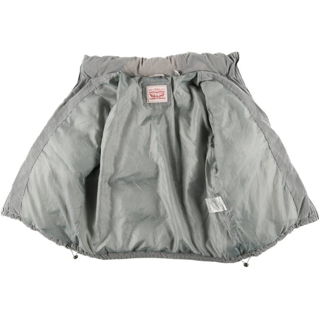 Levi's padded corduroy jacket, men's size XL cotton gray type Vintage Second Hand