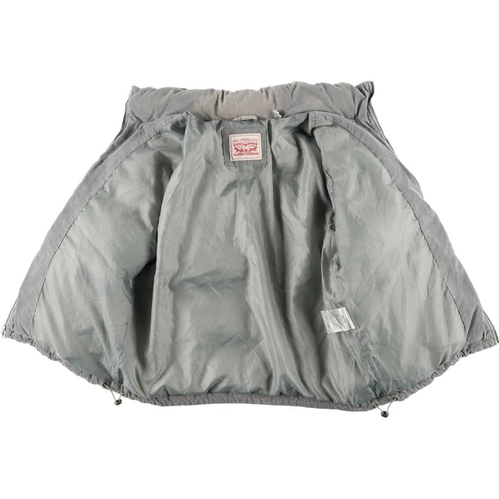 Levi's padded corduroy jacket, men's size XL cotton gray type Vintage Second Hand