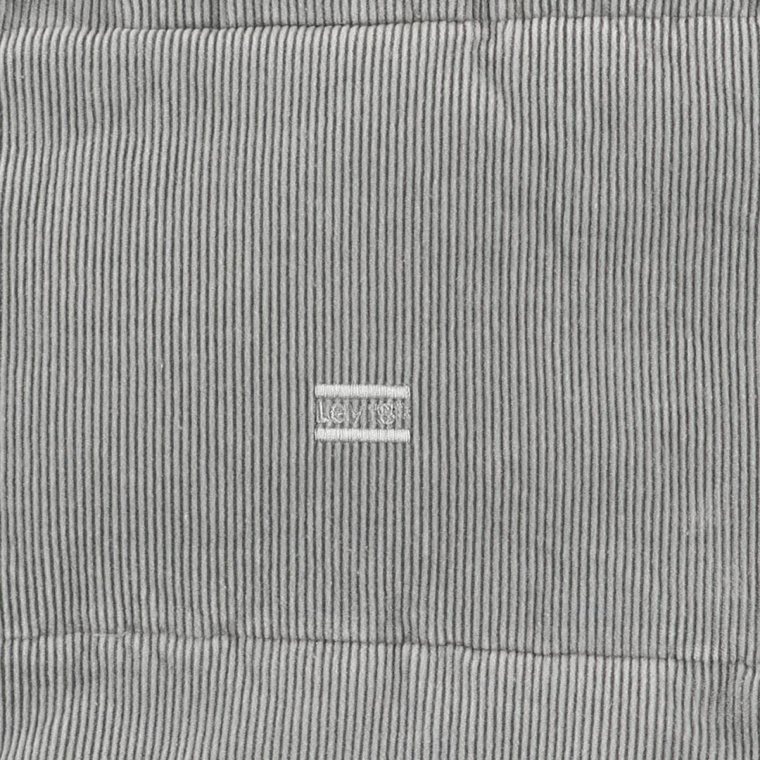 Levi's padded corduroy jacket, men's size XL cotton gray type Vintage Second Hand