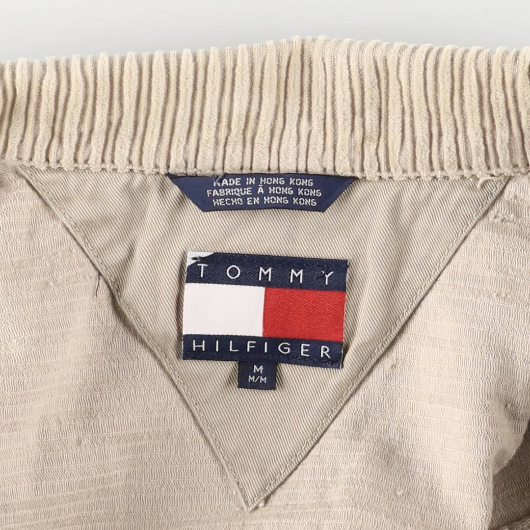 Tommy Hilfiger corduroy jacket, men's size M cotton pale white type Vintage Second Hand