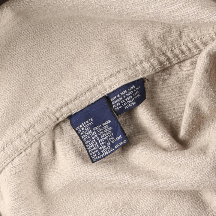 Tommy Hilfiger corduroy jacket, men's size M cotton pale white type Vintage Second Hand