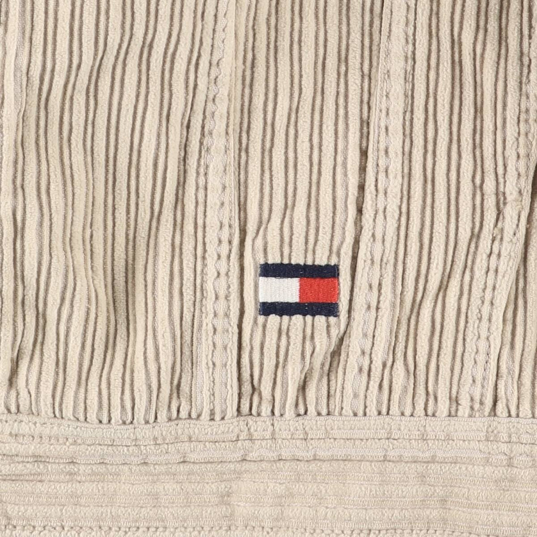 Tommy Hilfiger corduroy jacket, men's size M cotton pale white type Vintage Second Hand