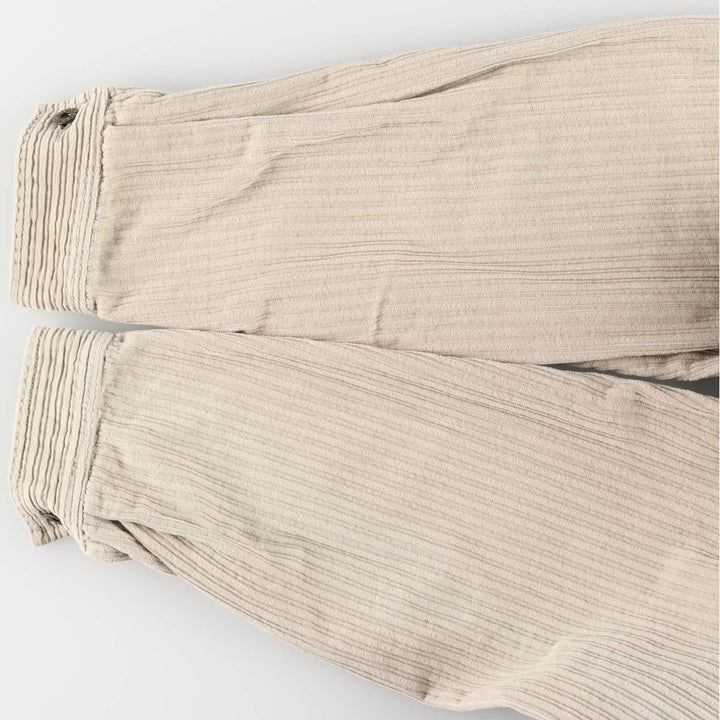 Tommy Hilfiger corduroy jacket, men's size M cotton pale white type Vintage Second Hand