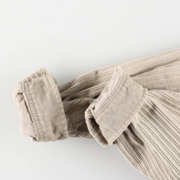 Tommy Hilfiger corduroy jacket, men's size M cotton pale white type Vintage Second Hand