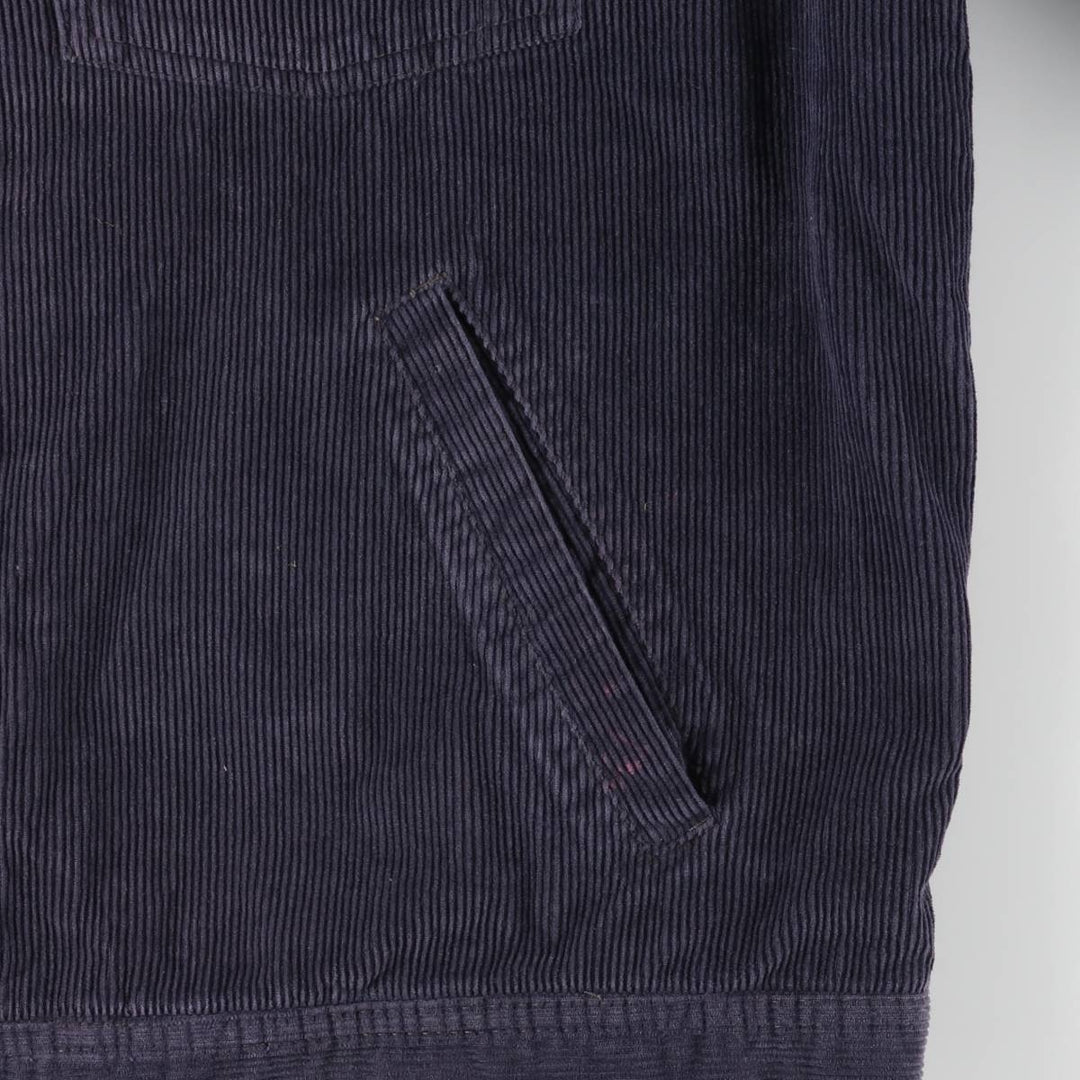 Levi's Signature Corduroy Jacket, Men's Size L cotton navy blue type Vintage Second Hand