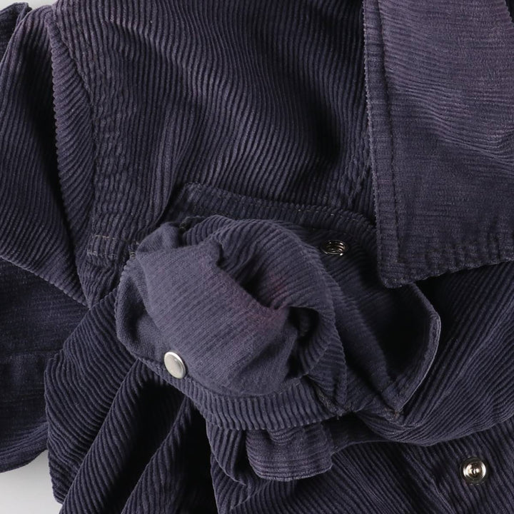 Levi's Signature Corduroy Jacket, Men's Size L cotton navy blue type Vintage Second Hand