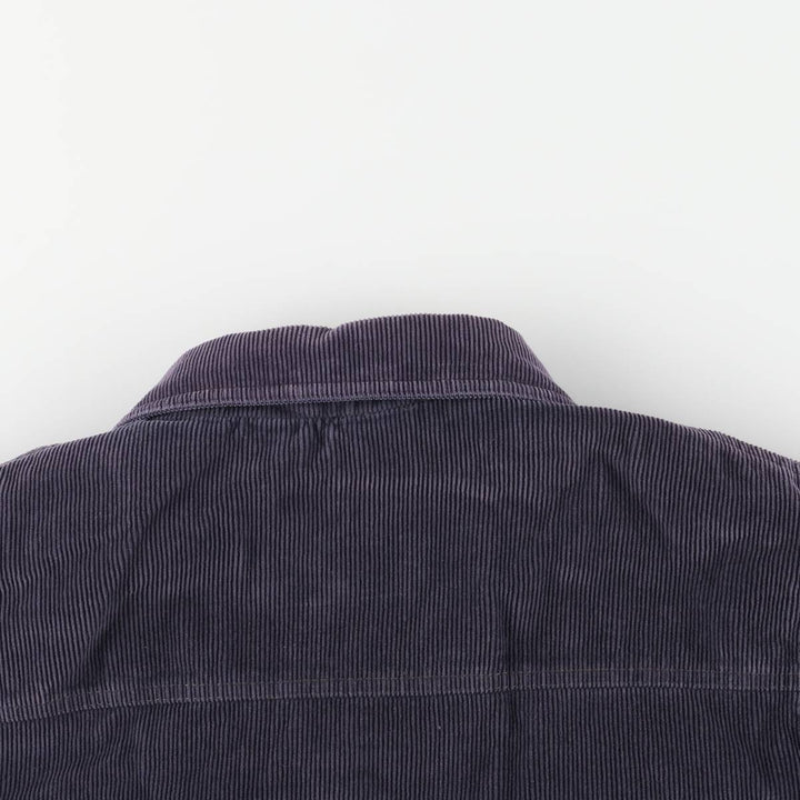 Levi's Signature Corduroy Jacket, Men's Size L cotton navy blue type Vintage Second Hand