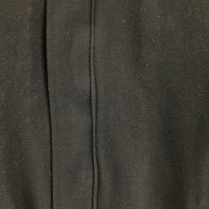 90'S Canada Sportswear Padded Collared Leather Sleeve Wool Varsity Jacket, Men's Size L wool black type Vintage Second Hand