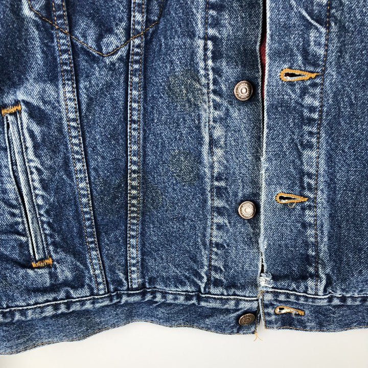 90'S Levi's denim jacket, denim jacket, men's size L, vintage unclear blue type Vintage Second Hand