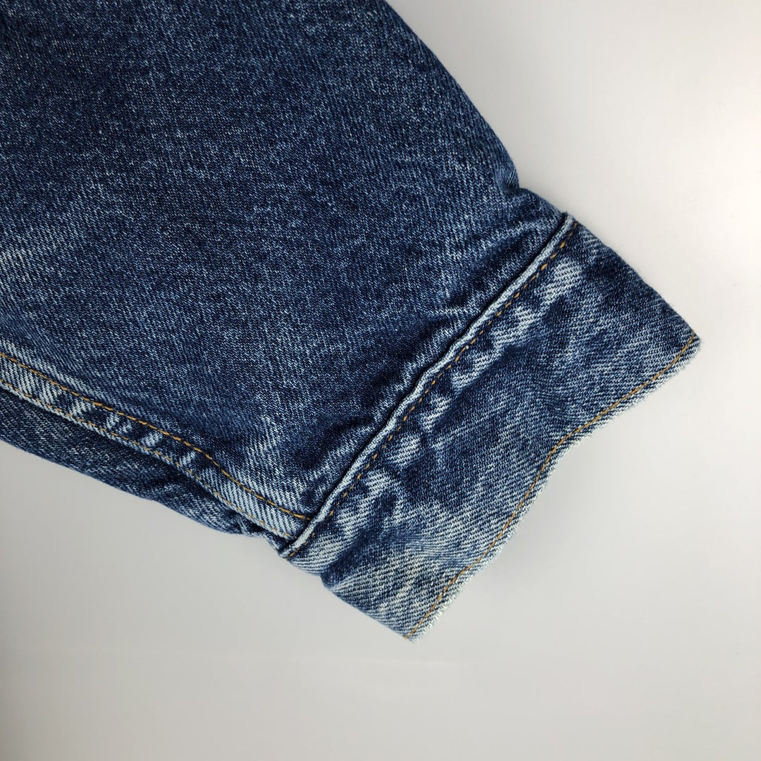 90'S Levi's denim jacket, denim jacket, men's size L, vintage unclear blue type Vintage Second Hand