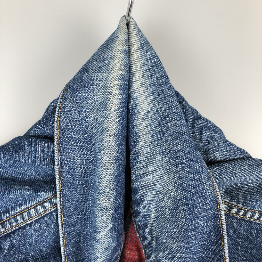90'S Levi's denim jacket, denim jacket, men's size L, vintage unclear blue type Vintage Second Hand