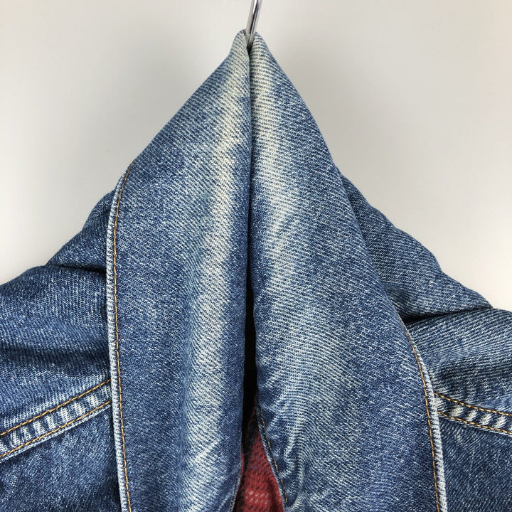 90'S Levi's denim jacket, denim jacket, men's size L, vintage unclear blue type Vintage Second Hand